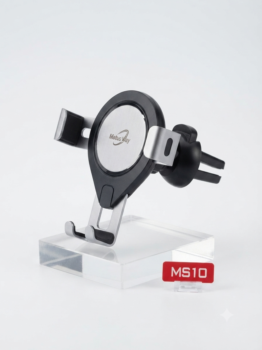 حامل هاتف للسيارة بخاصية الجاذبية (Matus Way MS10) - متوفر لدى MT Mobile