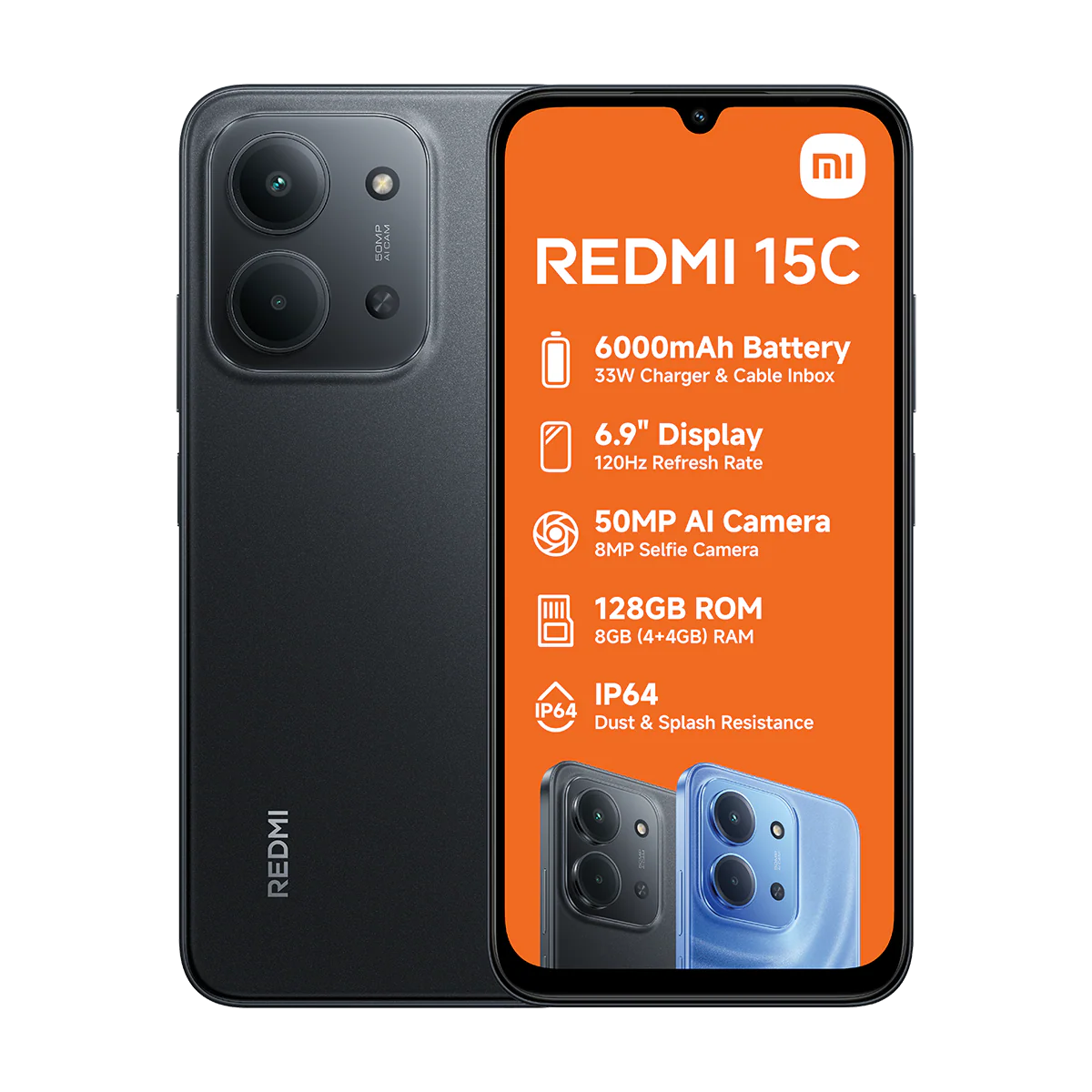 Xiaomi Redmi 15C - 8GB RAM - 256GB Storage